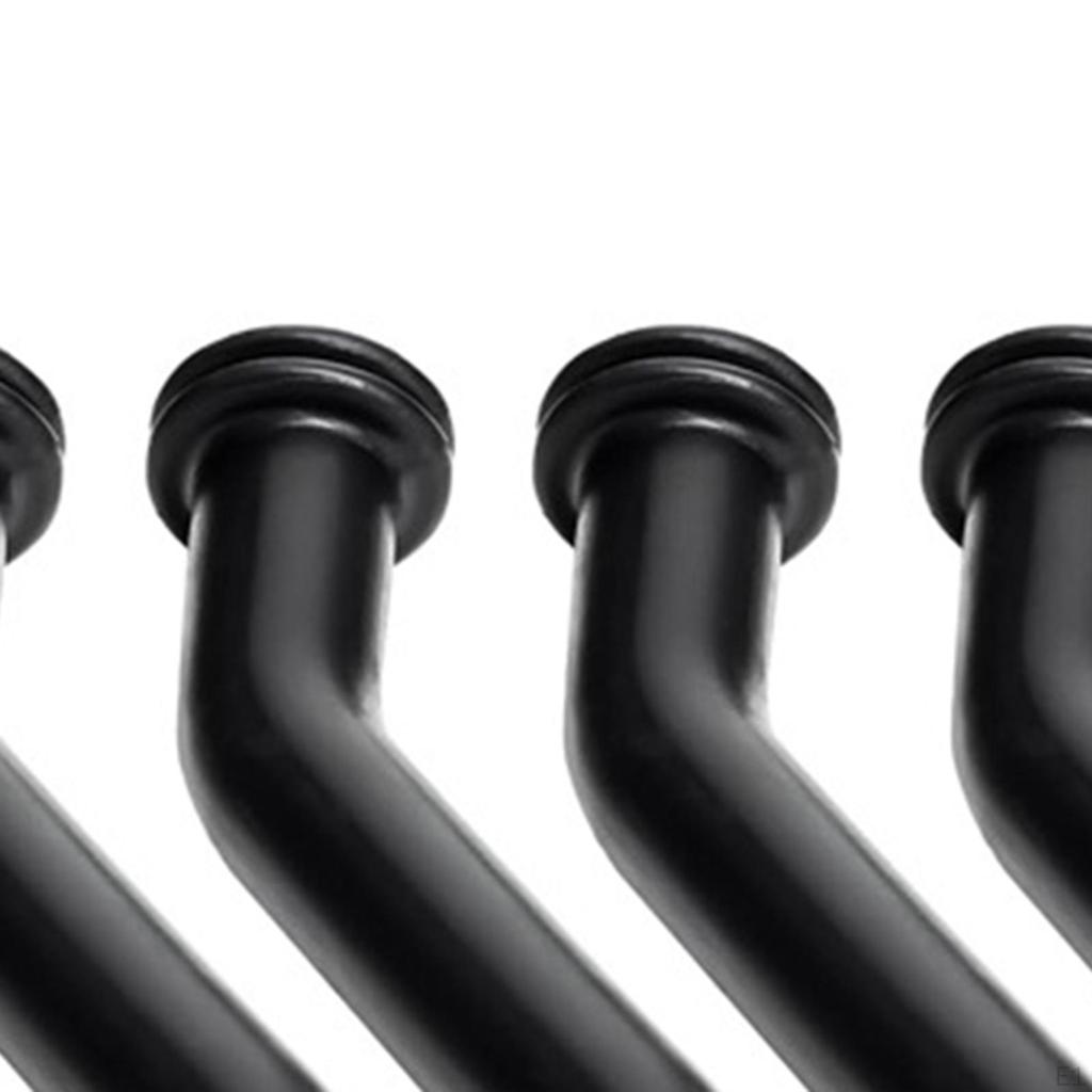 5Pcs Mower Vacuum Hoses 596163 Stable Performance Wear Resistant Easy To Install Professional