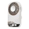 USB Rechargeable Portable Mini Desktop Fan with Digital Display and High-Speed Semiconductor Cooling