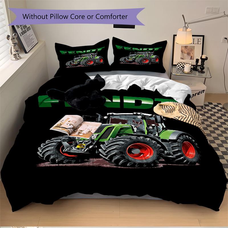 Fendt Tractor Powerhouse Print 3Pcs Bedding Setduvet Cover With 2 Bedropillowcase Home Birthday Gift