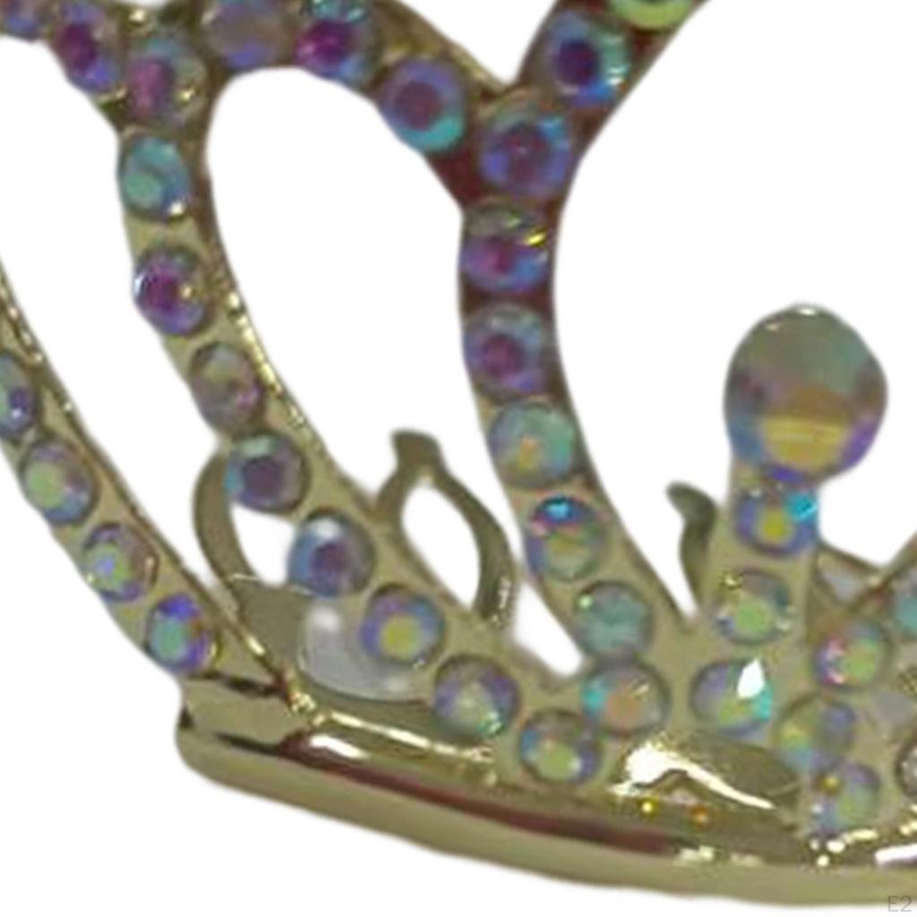 Prinzessinnen-Diadem Seite mit Kamm Party Hochzeits Schmuck