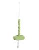upholstered swing plate light green