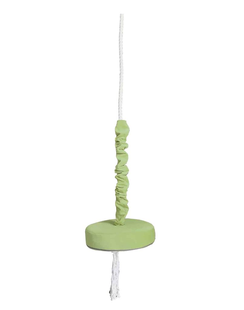 upholstered swing plate light green