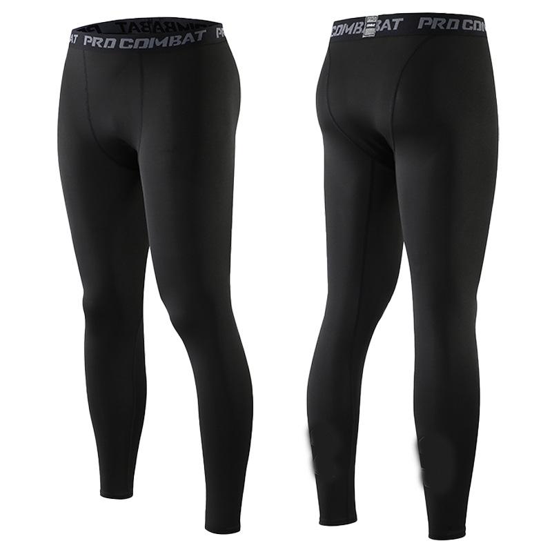 Men's Quick-Drying Compression Pants, High Elastic for Running, Basketball, Cycling, Outdoor Sports, and Training
