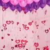 Balloon Pendant Wedding Decoration Birthday Party Bedroom Venue Decoration Heart Shaped Pentagram Rain Silk Sequin Pendant