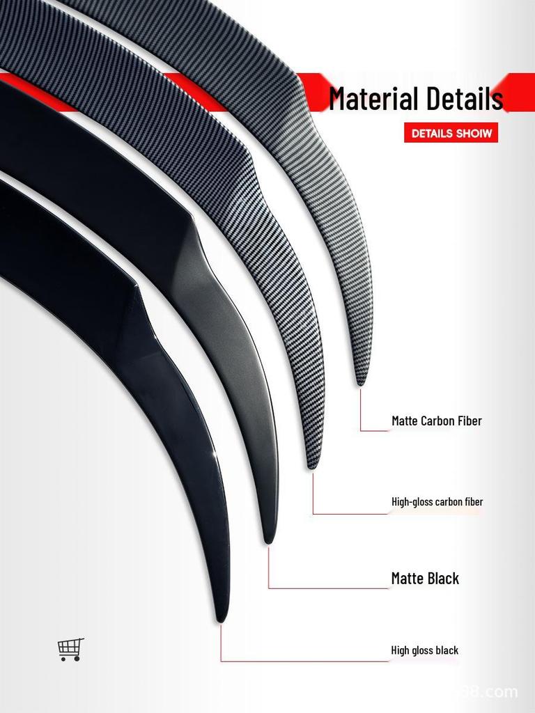 Compatible Rear Spoiler Wing for 2025 Tesla Model Y - Performance Modification
