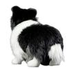 lilizzhoumax Border Collie Stuffed Realistic Dog Plush Super Soft Plush Toy for Home Decor 11 Medium Animal, Toy, Girls, Kids, (Black & White, Inch),