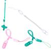 Baby Kids Boy Girl Chain Clip Holders Dummy Pacifier Soother Nipple Leash Strap