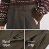 Semir Men's Old Money Style Drapey High-Waist Wide-Leg Casual Pants