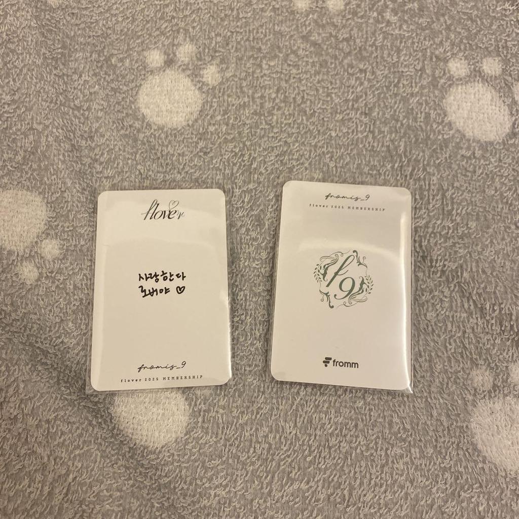 [USED] Fromis_9 Chaeyoung Trading Card