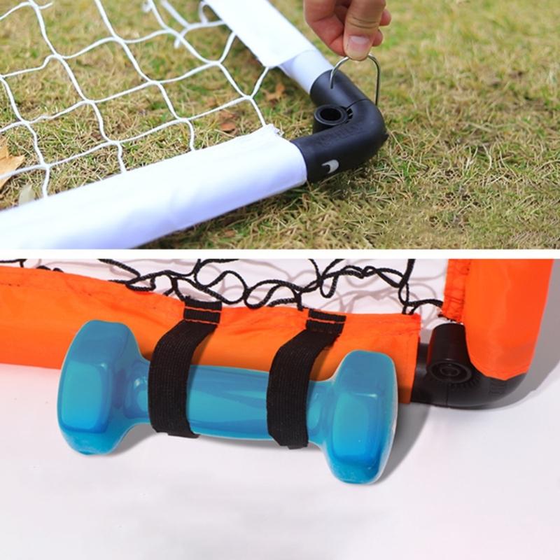 Foldable Football Goals Mini Soccer Ball Net Portable Soccer Goal Practice Soccer Net Football Outdoor Training Net