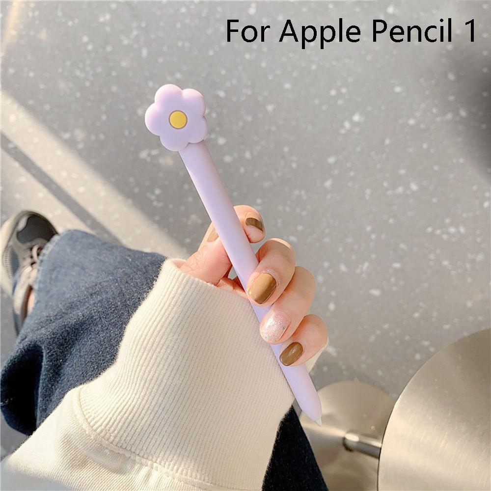 

Милий кігтик для Apple Pencil 2/1 Чохол для iPad Планшета Сенсорного Стилуса Мультяшний Захисний Чохол Квіткові Пенали