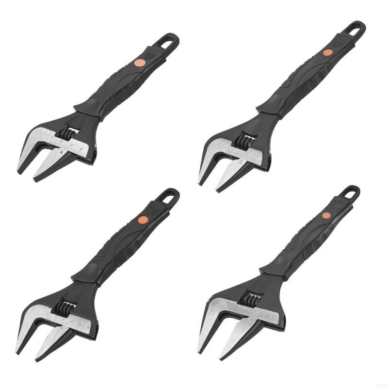 H7EE Multi Functional Plumbing Wrench Wide Mouth for Easy Adjustments for Pipe Repair