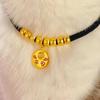 Pet New Year Collar: Adjustable Longevity Lock Necklace for Cats & Small Dogs
