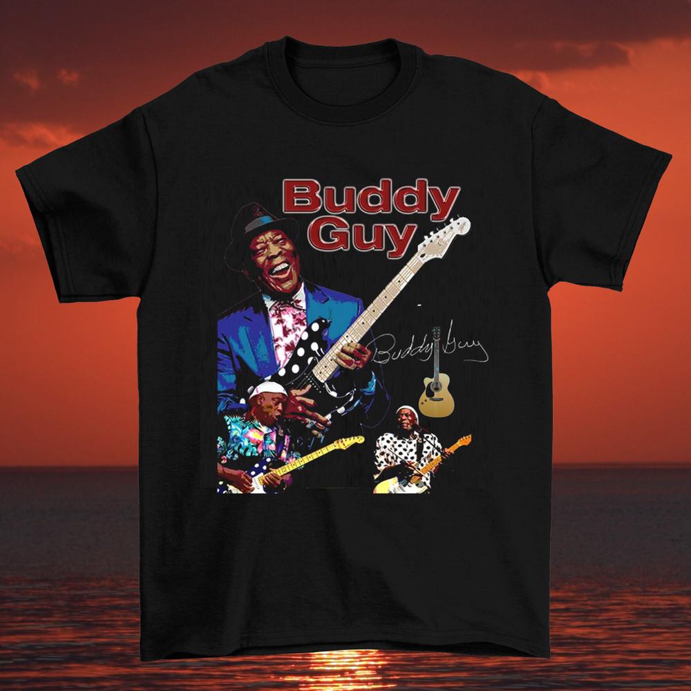 Rare!Buddy Guy 70th Anniversary 1953-2023 Men Women Full Size S to 5XL Unisex T-Shirt XXL