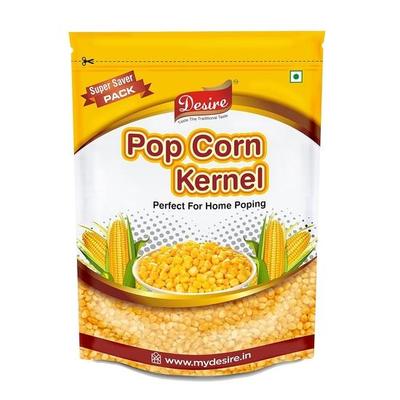 Sementes de Milho de Pipoca Desire, 1kg | Sementes de Milho de Pipoca Gourmet Makkai Premium de Tamanho Grande | Importadas, Alta Expansão para Pipoca Fofa