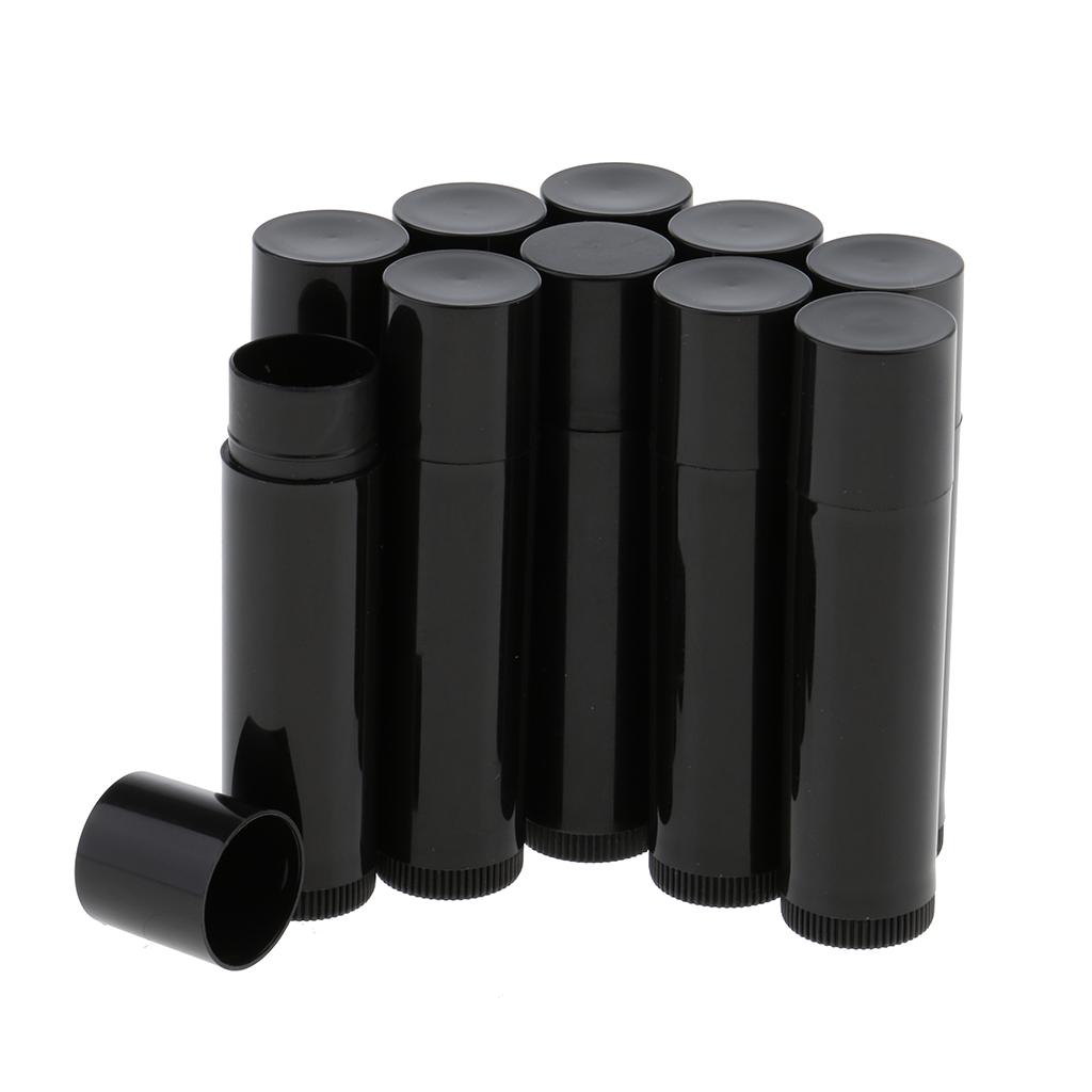 

10 шт. пустые тюбики от бальзама для губ, косметические контейнеры, бутылочки для помады, белые