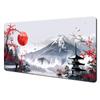 Ink Wash Style Cherry Blossom Pagoda Scenery Large Mouse Pad Desk Mat Pc Accessories Gaming Pad Office Rug Mouse Carpet Mousemat