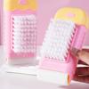 New 3in1 Soap Box Multifunctional Non-slip Rubbing Foam Box with Brush Roller Soap Boxes Soap Storage Tool