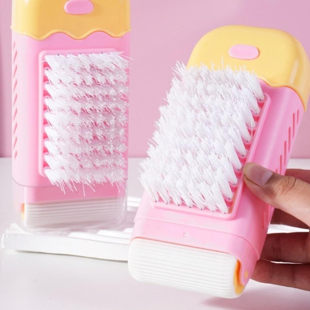 New 3in1 Soap Box Multifunctional Non-slip Rubbing Foam Box with Brush Roller Soap Boxes Soap Storage Tool
