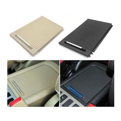 Beige ABS Car Center Console Drink Holder Sliding Cover for Great Wall
