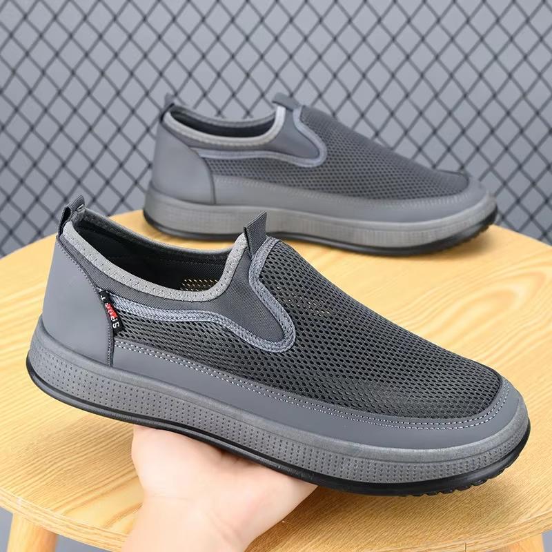 Men'S Summer Sneakers Lazy Flat Bottomed Person Casual Sneakers Comfortable And Lightweight Men'S Sneakers Cheap Shoes Clearance