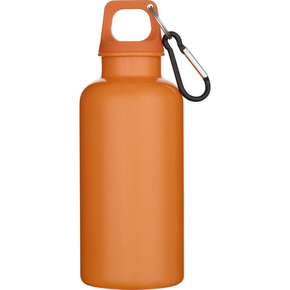 Floso Oregon Solid Recycled Plastic Carabiner Clip 400ml Water Bottle