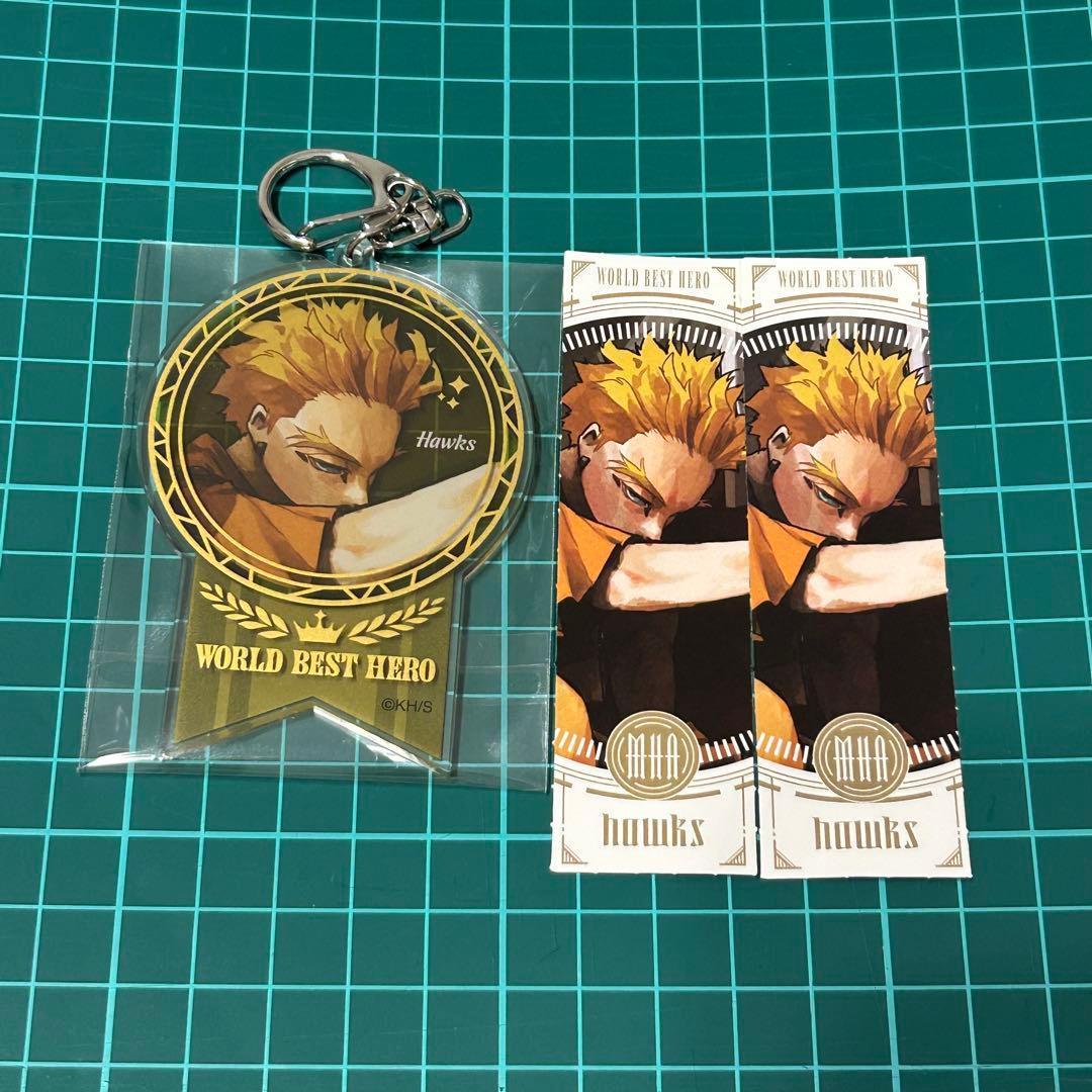 Heroaka Original Art Exhibition Akki Hawks WORLD BEST HERO Sticker
