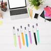 6 Pcs Shuttle Pen 1.0mm Ballpoint Pen 4 In 1 Retractable Ballpoint Pen Multicoloured Pen Writing Tool for Students