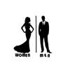 Waterproof Bathroom Home Art Wall Sticker Door Decor Vinyl Poster Toilet Decals