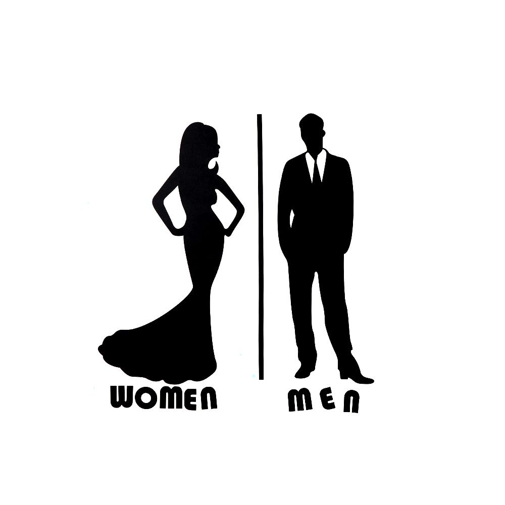 Waterproof Bathroom Home Art Wall Sticker Door Decor Vinyl Poster Toilet Decals
