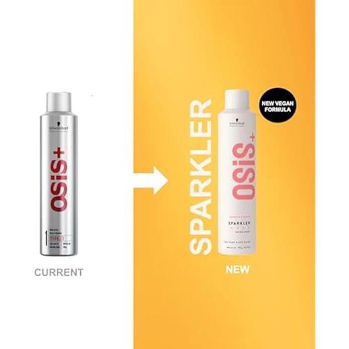 Spray brillance - SCHWARZKOPF PROFESSIONAL - OSiS+ Sparkler - 300 ml - Anti-frisottis - Démêlant léger