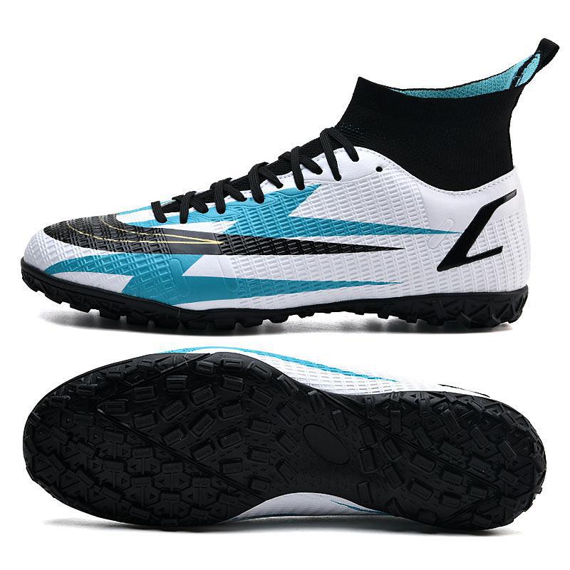 Football shoes men's tf broken nails ag long nails large size adolescents and children anti-skid training entity