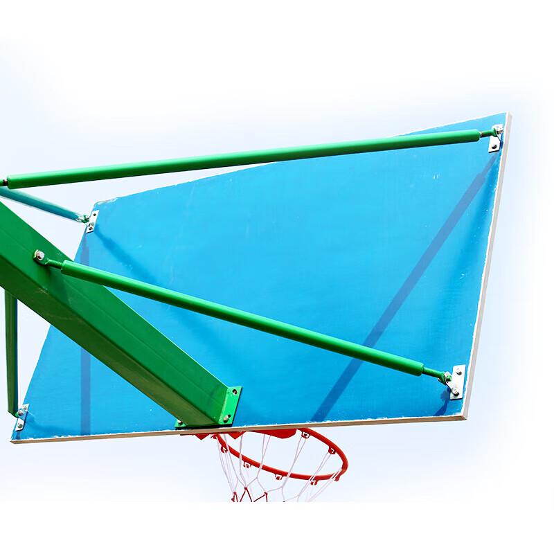Outdoor Adult Basketball Backboard & Spring Rim