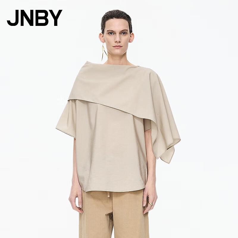 JNBY Autumn Scarf Collar Loose Fit Shirt S