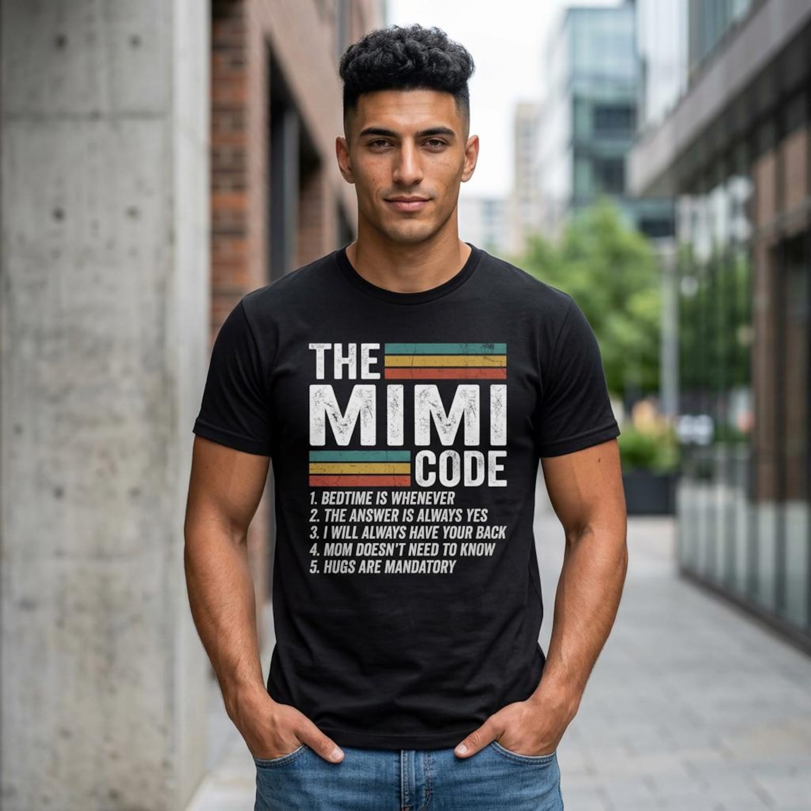 The Mimi Code Bedtime T-Shirt; Funny Sarcastic Grandma Gift; Retro Vintage Mimi Tee 3XL