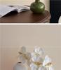 White Phalaenopsis Artificial Floral Arrangement - Realistic High-End Decorative Accent