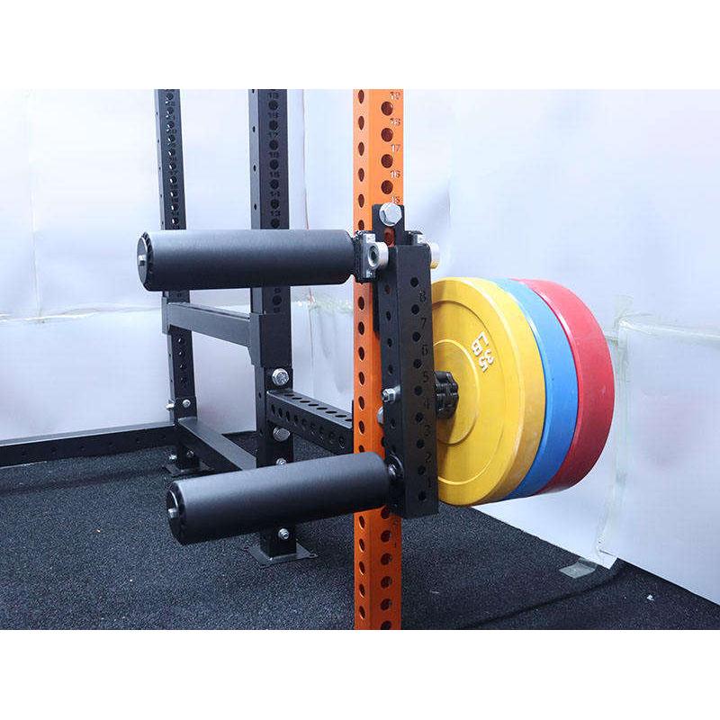 Leg Curl and Extension Rack Attachment - Versatile Gym Equipment for Targeted Lower Body Workouts