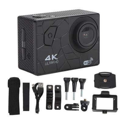 4K Actionkamera DV 170 Grad Weitwinkel Regendicht Anti-Shake Schnelle Datensynchronisation Radfahren