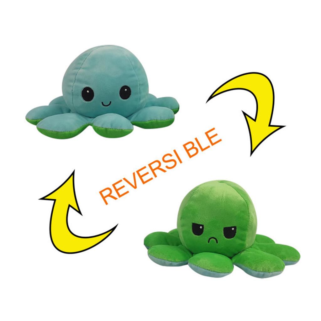 The Reversible Octopus Plushie Show your mood without saying a word!