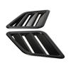 2 Pcs Engine Hood   Vent Cover ABS Front Upper Bonnet Hood   Outlet Grille Replacement for