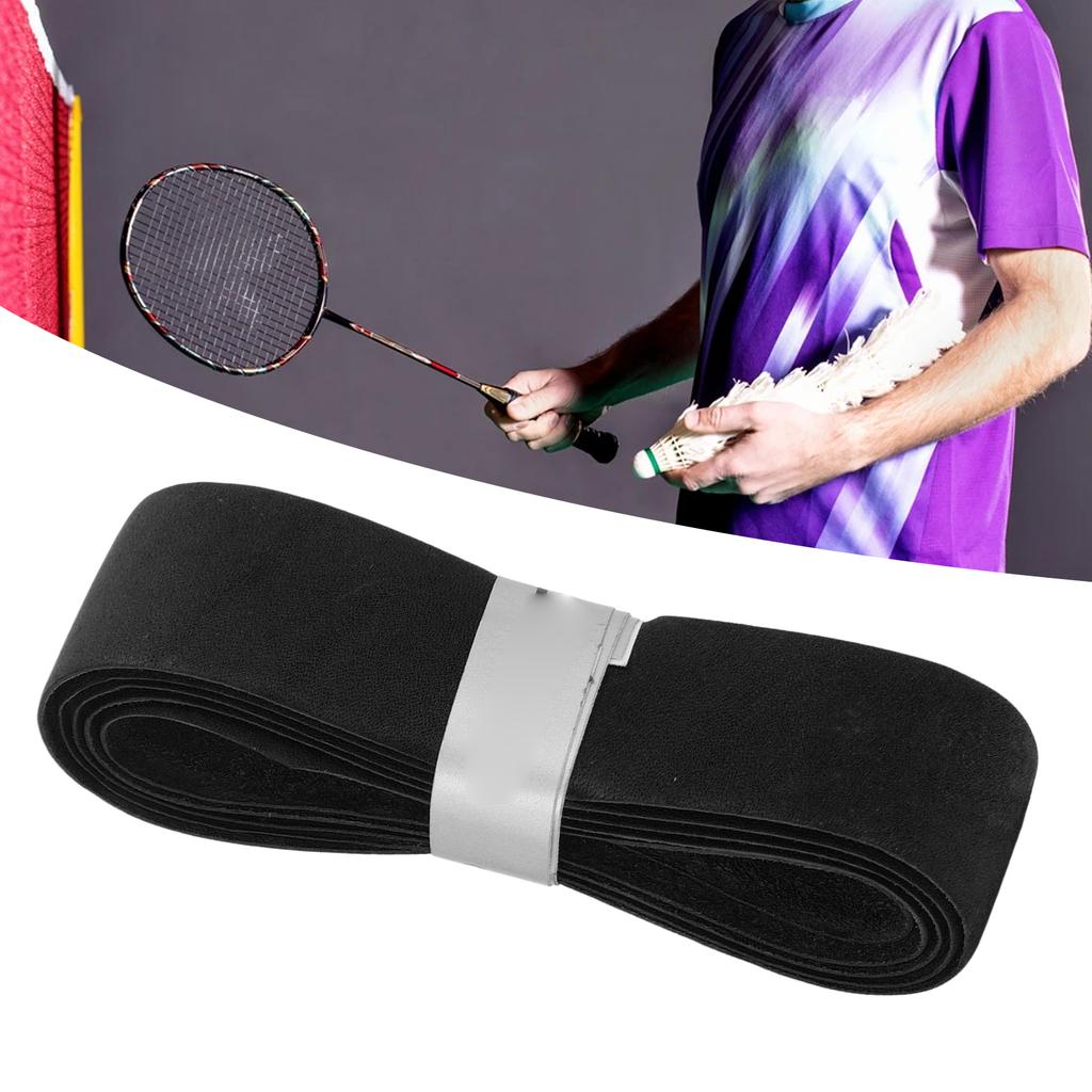 Cowhide Tennis Racquet Replacement Grips Wrapping Belt Badminton Racket Handle Tape Overgrip