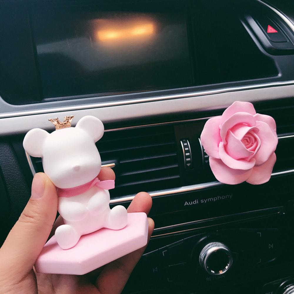 

Cartoon Car Air Freshener perfume Automobile Interior Perfume Clip Fragrance Dashboard Ornament Car Accessories ell