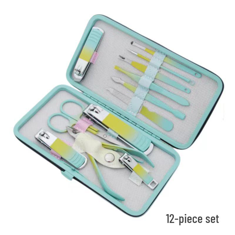 18-Piece Nail Care Set: Clippers, Eagle Beak Pliers, and Pedicure Knife