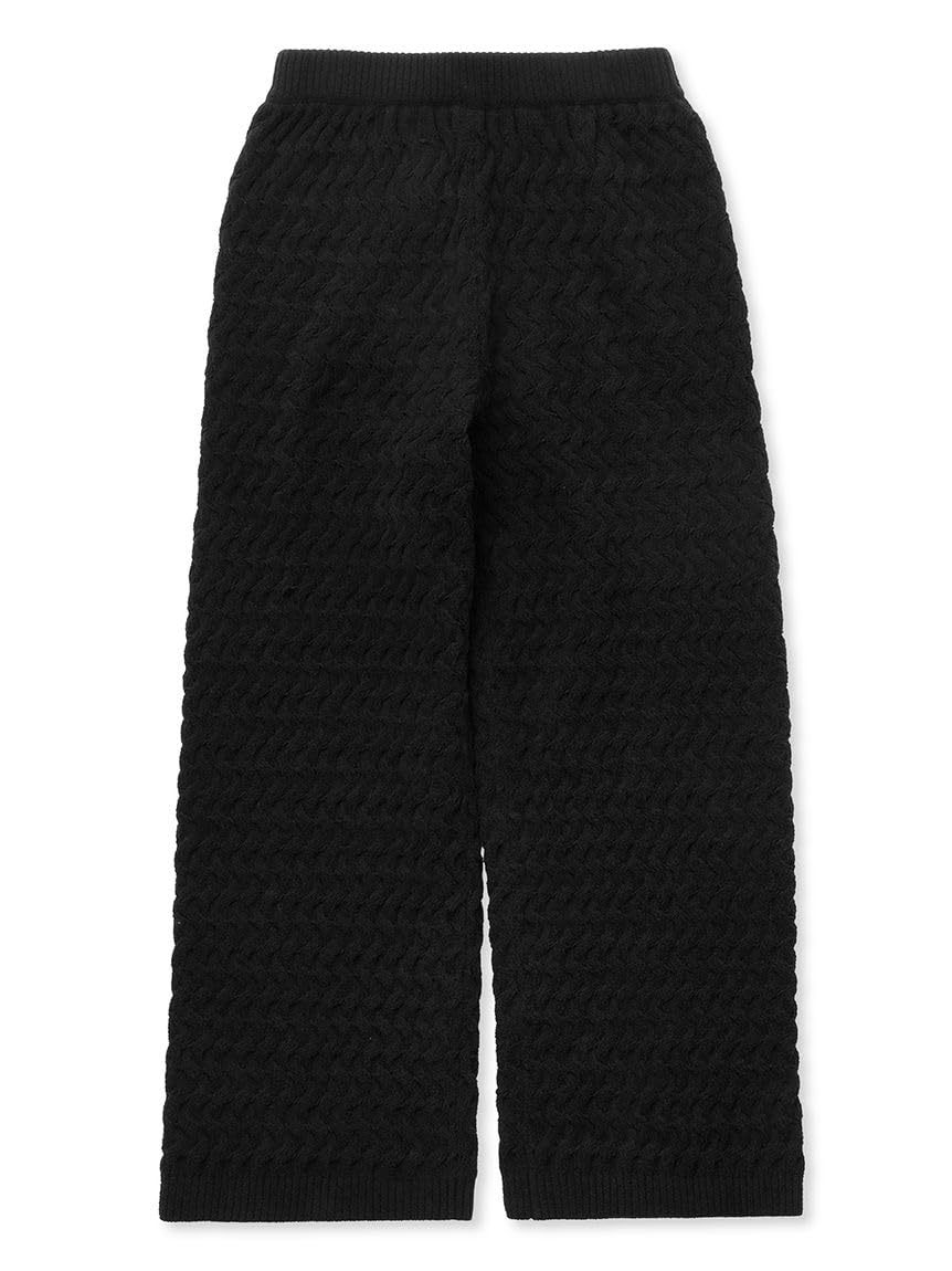 

Gelato Pique JOELROBUCHON Souffle Aran Long Pants PWNP234182 Black Women s чёрный