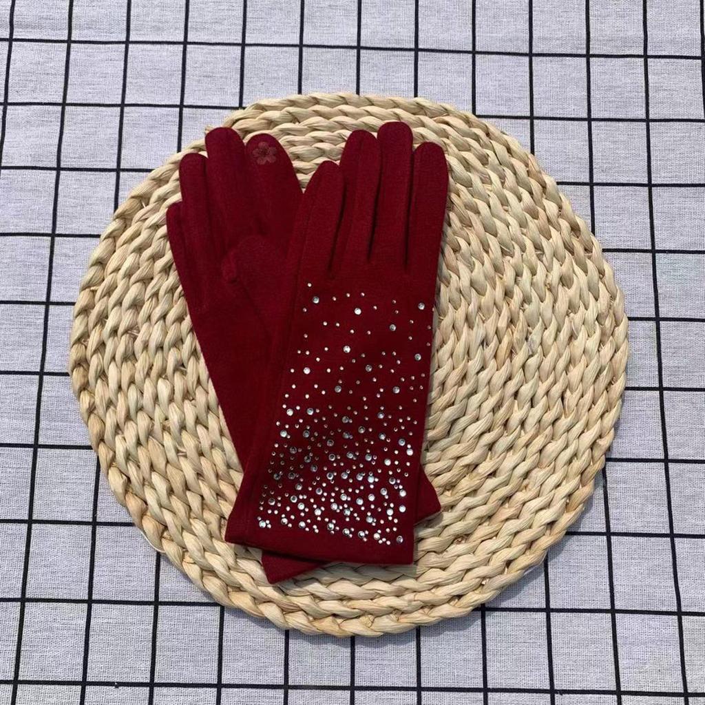 Winter Gloves Cold Weather Touch Screen Comfortable Women Lightweight Outdoor Cycling