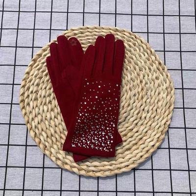 Winterhandschuhe Kaltes Wetter Touchscreen Bequem Damen Leicht Outdoor Radfahren
