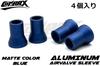 [COTRAX] Aluminium-Luftventil-Hülsen-Set 4 Stück TR413 für