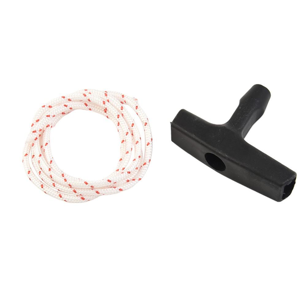 2PCS Elastostart Recoil Starter Handle With 4.5mm Rope Fits TS400, TS410, TS420