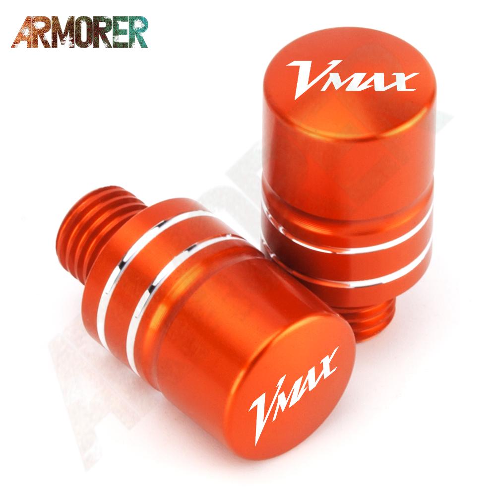 Příslušenství pro motocykly YAMAHA VMAX 1200 1700 V-MAX 1200 V MAX 1700 Zpětná zrcátka Otvor Zátka Šrouby Krytky Kryt