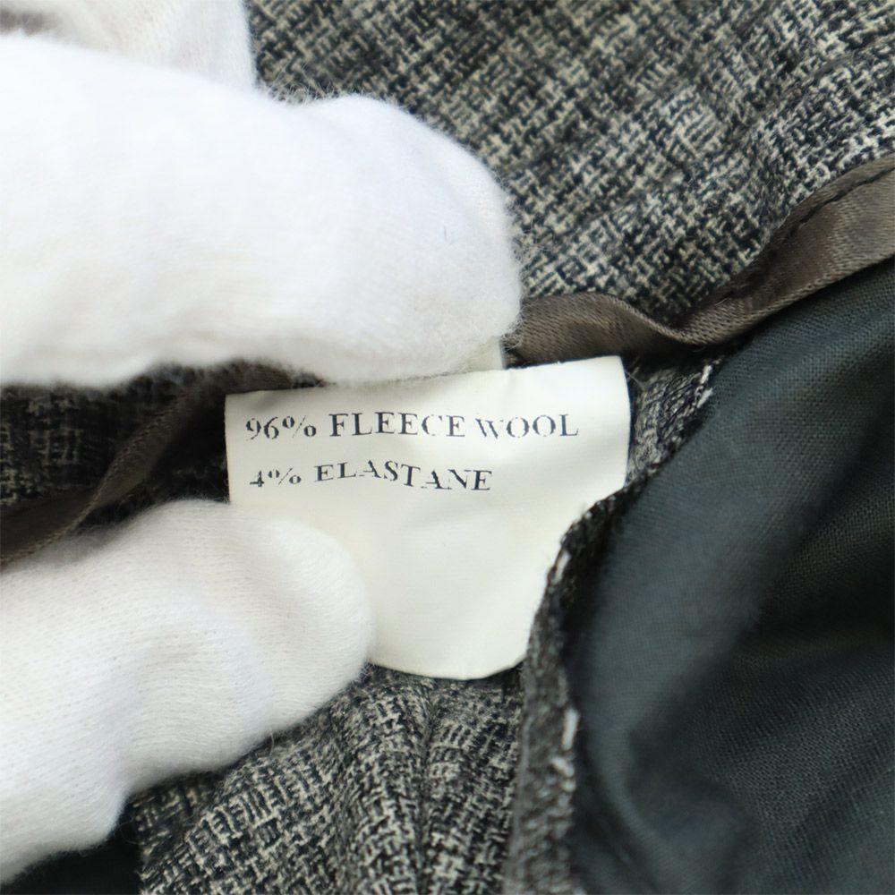 Kiton Check Slacks Pants 38 Gray Women Used